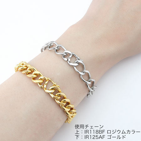 デザイン留め金具 キヘイ ロジウムカラー