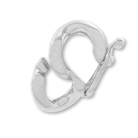 Design clasp Kihei rhodium color