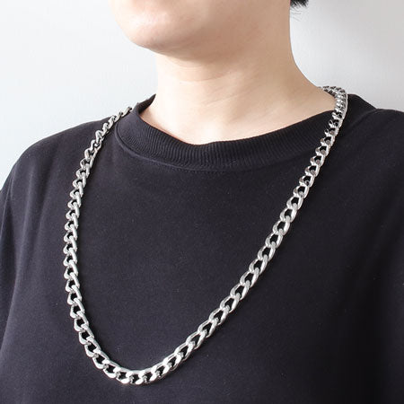 Aluminum chain AL830LF rhodium color