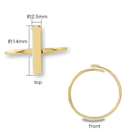 Approximate 2.5 × 14mm Logum Color for Ring-Bar