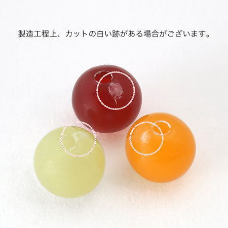 アクリル ドイツ製 丸 チェリーレッド
