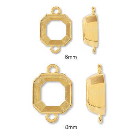 キャスト石座 #4480 2カン ゴールド