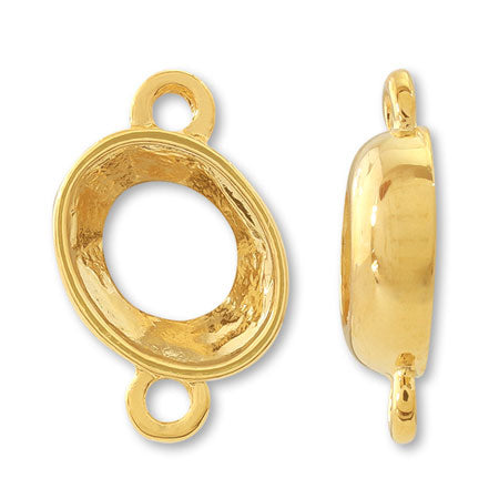 キャスト石座 #4120 斜め 2カン ゴールド