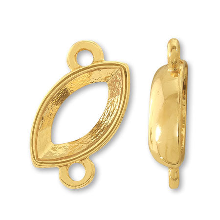 キャスト石座 #4228 斜め 2カン ゴールド