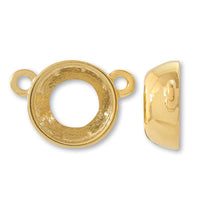 Cast Ishiza #1088 Upper 2 rings Gold