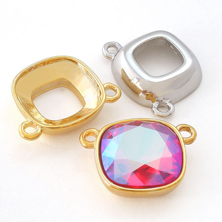 キャスト石座 #4470用 上2カン ロジウムカラー