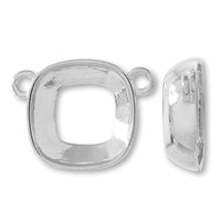 Cast stone seat #4470 Upper 2 rings Rhodium color