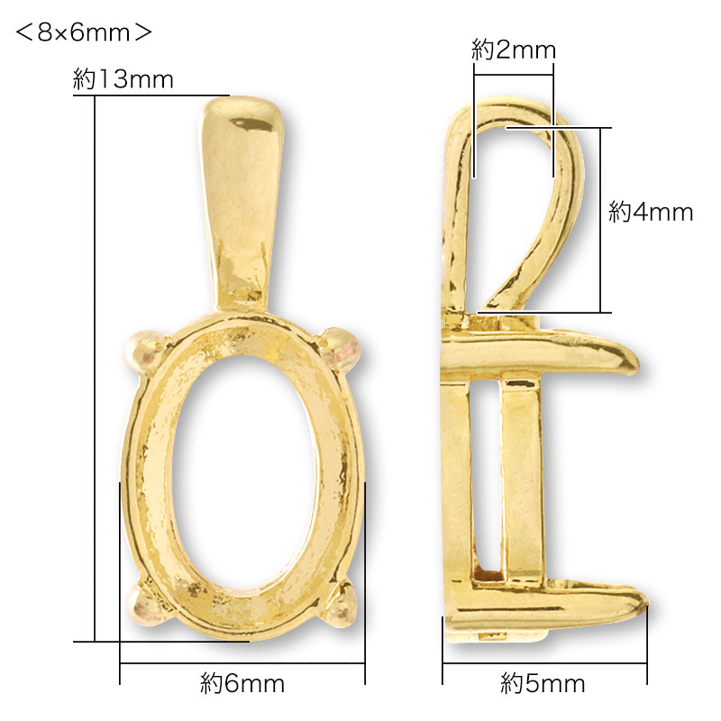 With a VaticanBezel Oval