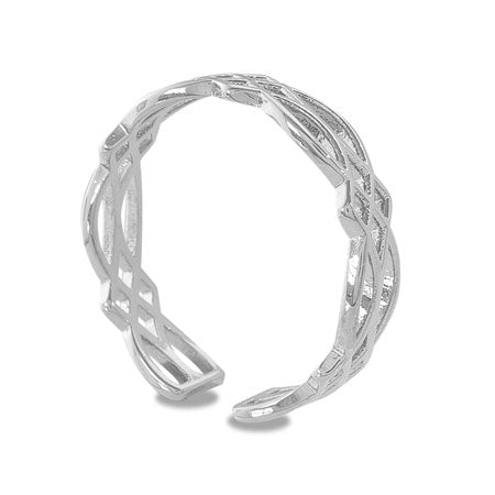 Ring stand Scari diamond marquise silver plated