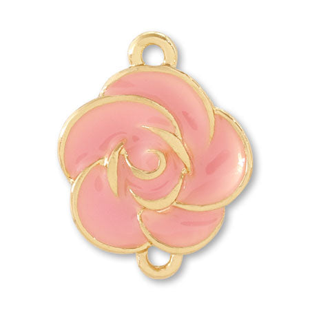 チャーム ローズ 2カン ピンク/G