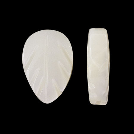 Shell parts leaf white