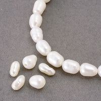Freshwater pearl rice white