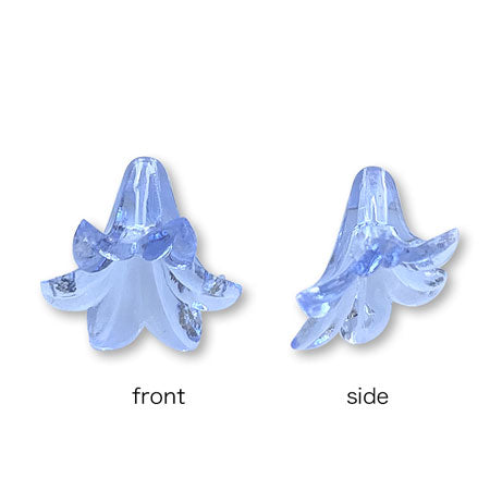 アクリル ドイツ製 花27 ライトサファイヤ