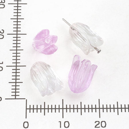 アクリル ドイツ製 花28 クリスタル