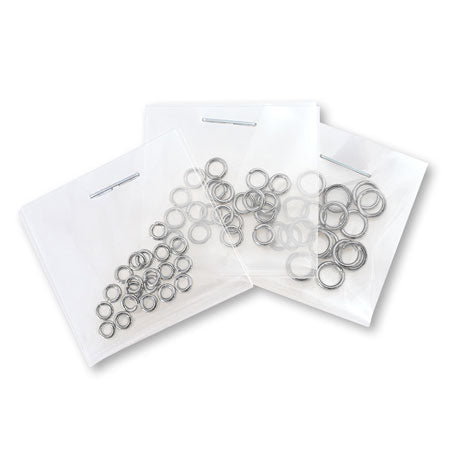 Stainless steel jump ring assortment fabric (SUS316L)
