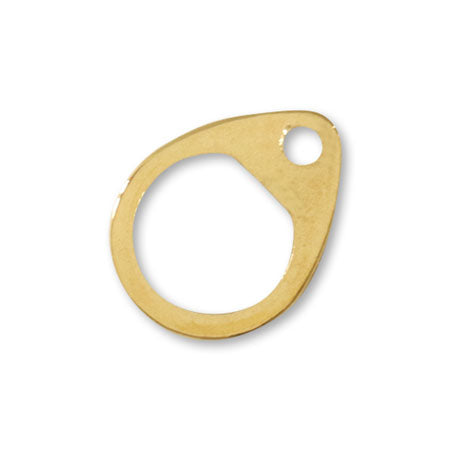 Stainless Steel Plate Daruma No.3 Gold (SUS316L)