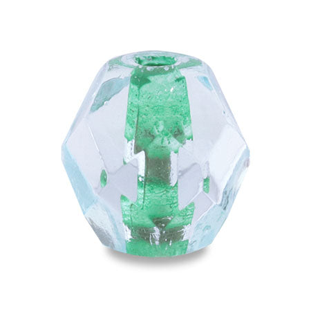 Czech Fire Polish Aquamarine/Green