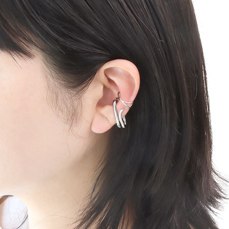 イヤーカフ 変形8 キュービックジルコニア/RC