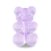 Acrylic beads bear purple