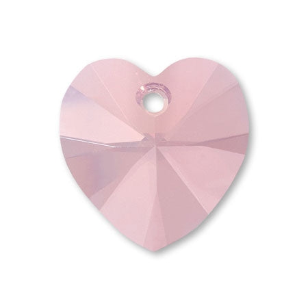 Crystal 6228 White Opal / Antique Pink