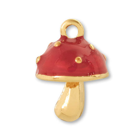 Charm mushroom red/G