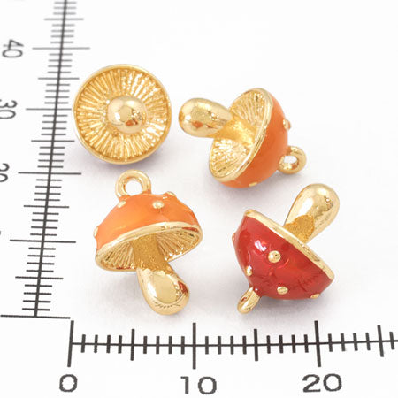 Charm mushroom orange/G