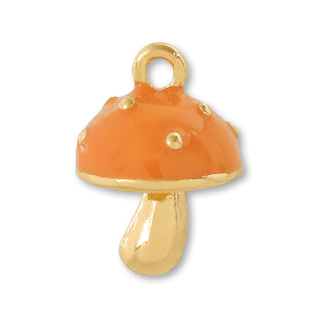 Charm mushroom orange/G