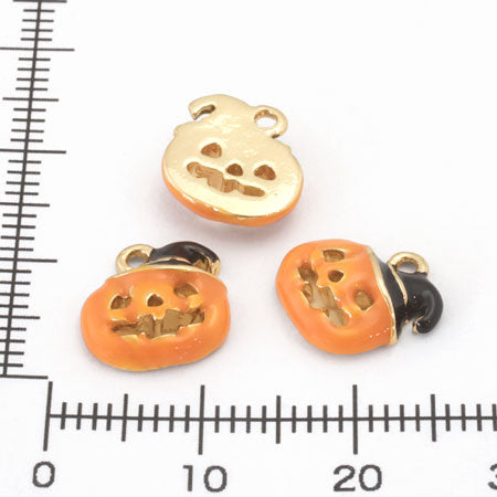 Charm Halloween Pumpkin No.2 Orange/G