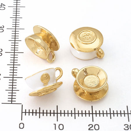 Charm tea cup white/G