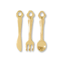 Charm Cutlery Set Gold