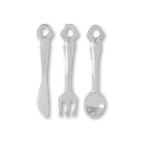 Charm Cutlary Set Silver Mecchi