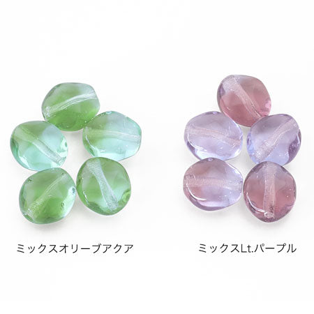 チェコ クロス ミックスオリーブアクア