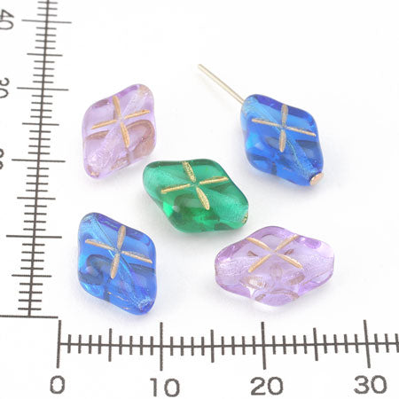 チェコ ダイヤライン エメラルド/G