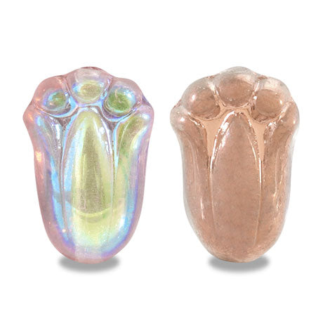 Czech Tulip Pink Gold AB