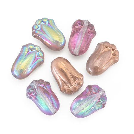 Czech Tulip Pink Gold AB