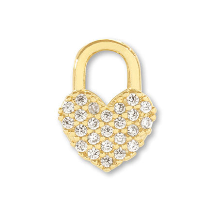 Charm Kuvic, Zilconia, Nanjing Lock, Petite Heart.