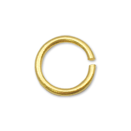 ステンレス 丸カン ゴールド(SUS316L)