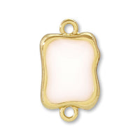 メルティフレーム 樹脂入 変形スクエア 2カン ホワイト/G【アウトレット】