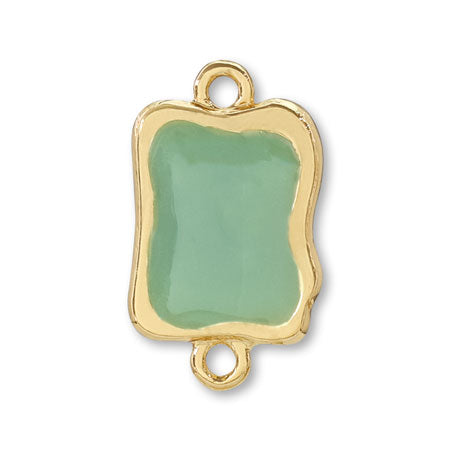 メルティフレーム 樹脂入 変形スクエア 2カン ミントグリーン/G【アウトレット】