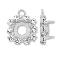 Renclaw stone seat #1088 Rhodium color with ring