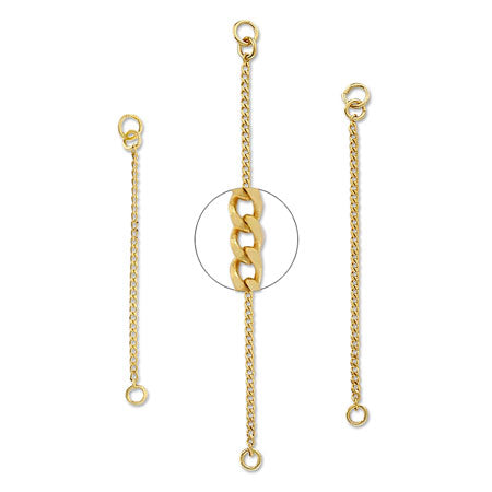 Chain parts 125SDC2 with jump ring gold