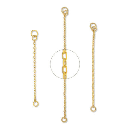 チェーンパーツ 220SDC4 丸カン付 ゴールド