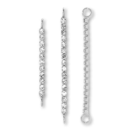 Continuous claw parts joint No.1 rhodium color
