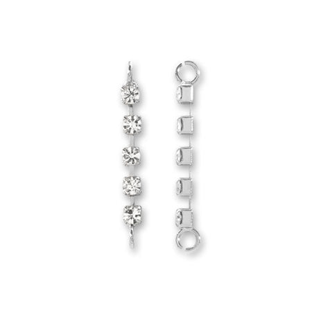 連爪パーツ ジョイント No.2 ロジウムカラー