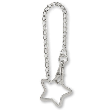 Bag Charm No. 11 Star Logum Color/Nickel