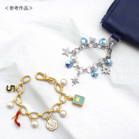 Bag charm No.12 (K-362) Rhodium color/Nickel