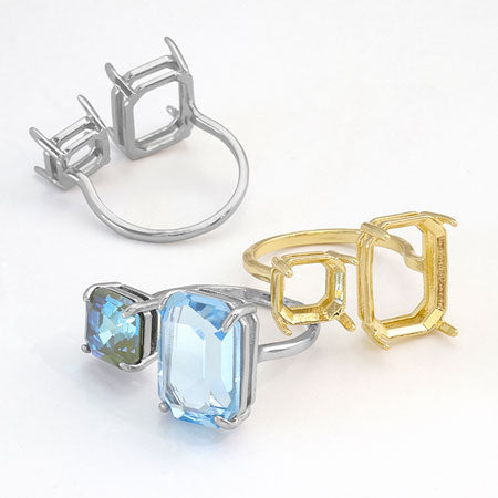 フォークリング台 #4480 8mm/#4610 14×10mm ゴールド