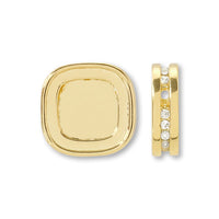 Ishiza Beads # 2471 Crystal/G
