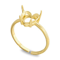 Ringdai Ishiza Hart: #4884 8.8 × 8mm Gold