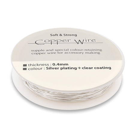 Copper wire silver plated
